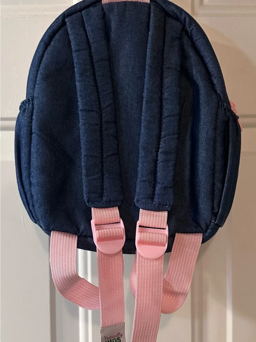 Navy and Pink Toddler Backpack